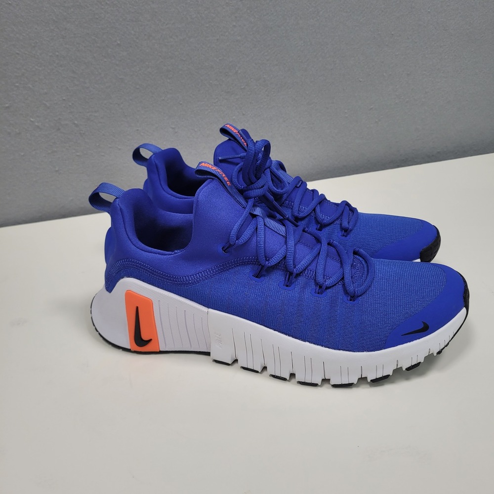 Nike Free Metcon 5 Mens Training Shoes Blue White FJ7127-401 Size 11 - Picture 2 of 8